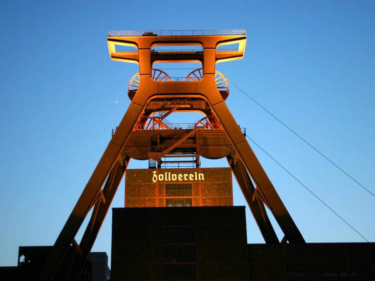 Förderturm Zollverein in Essen
